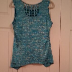 Dress Barn Teal Sleeveless Tank Top